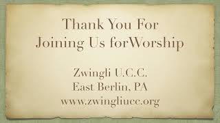 Zwingli UCC of East Berlin PA Live Stream [upl. by Uoliram919]