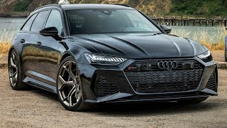 2024 Audi RS6 Avant Performance Review power handling amp practicality best in its class [upl. by Eiramannod]