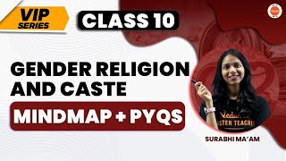 Gender Religion and Caste Important Previous Year Questions  CBSE Class 10 SST Civics Ch4 PYQs [upl. by Fontes]