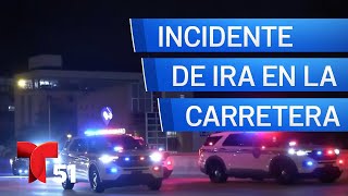 Incidente de ira en la carretera termina a tiros [upl. by Aylward]