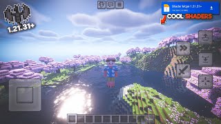 Shaders For Minecraft PE 12131 🔥 Shader Mcpe 121  New Free Working Mobile [upl. by Adelric]