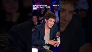 Vincent Lacoste dévoile sa vie privée 🙊 onpc shorts [upl. by Sherrod]