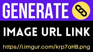 How to generate image link  create photo link  imgur upload image  make image url link  Deshtech [upl. by Esened660]