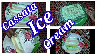 How to make Cassata Ice Cream at HomeCassata Ice Cream Recipeஎல்லாப் புகழும் இறைவனுக்கே [upl. by Acimehs]