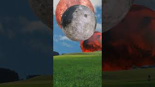 Various Planets Satellites and Stars Are Coming Towards the Earth Shorts Shortsvideo [upl. by Ysdnil]