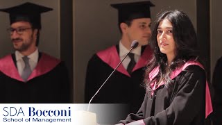 Commencement Speech 2012  FullTime MBA  SDA Bocconi [upl. by Lemal874]