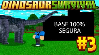 Minha Nova Casa no Mundo dos Dinossauros  Dinosaurs Survival Ep3 [upl. by Plunkett]