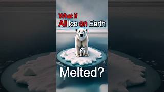 All Ice on Earth Melted shorts short whatif climatechange ice myths fyi penguin polarbear [upl. by Spada]