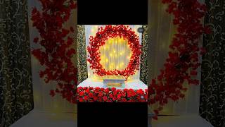 Ganpati backdrop decoration ideas💡shorts trendingshorts ganpatidecoration ganpati ytshortsindia [upl. by Inhsor750]