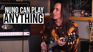 Nuno Bettencourt Proves He Can Play Anything [upl. by Barby398]