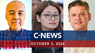 UNTV CNEWS  October 3 2024 [upl. by Snoddy]