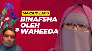 Terjemahan Lirik Lagu Binafsha oleh Waheeda [upl. by Tniassuot772]