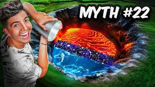 Busting Minecraft Myths In Real Life [upl. by Ury]