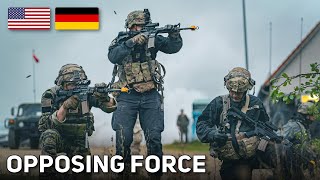 US Army Europe Conduct Opposing Forces Combat Drill in Germany Sept 2024 [upl. by Gaelan]