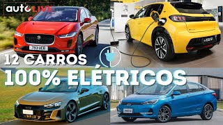 LISTA 12 Carros Elétricos à venda no Brasil [upl. by Tung302]