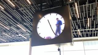 Schiphol Airport Clock [upl. by Nyleuqcaj]