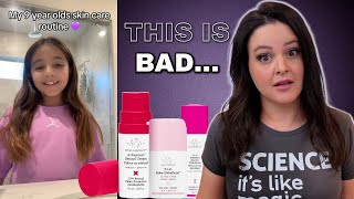 The DANGEROUS Reality of Sephora Kids Skincare Routines [upl. by Tiphani882]