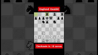 Englund Gambit Checkmate in 18 moves chessgame [upl. by Yoshi56]