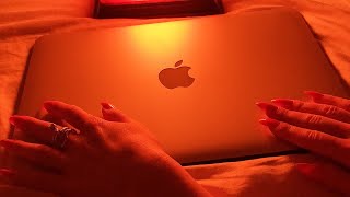 ASMR Dark Tapping and Scratching on Laptop 🔥 no talking [upl. by Ariom708]