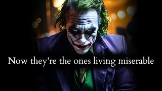 They left you in misery now they are the ones living miserable Poor they  Joker Speech [upl. by Androw]