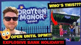 Drayton Manor EXPLOSIVE Bank Holiday Vlog  May 2024 [upl. by Giverin]