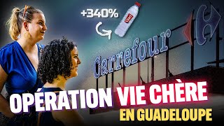 OPÉRATION VIE CHÈRE en Guadeloupe  Avec Manon Aubry [upl. by Sibelle821]