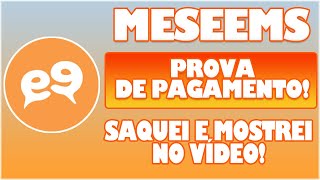 Meseems Prova de Pagamento Meseems Paga mesmo Saquei R2500 e Deu Certo [upl. by Atnauqal162]