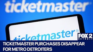 Metro Detroit Ticketmaster customers say purchases have disappeared from accounts [upl. by Godding]