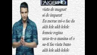 LAlgerino  Marrakech Saint Tropez ft Florin Salam ParolesLyrics [upl. by Nanor5]