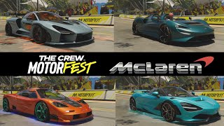 The Crew Motorfest McLaren Hypercars test and Prosettings [upl. by Sheena145]