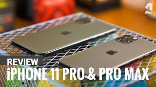 Apple iPhone 11 Pro vs 11 Pro Max Unboxing amp Review [upl. by Feingold484]