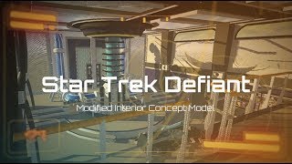 Star Trek Defiant Interior Concept [upl. by Yahiya]