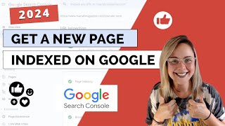 Get Your New Page on Google  EASILY Submit a URL to Google amp Get Your Page Indexed [upl. by Felix]