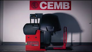 CEMB C330  Truck wheel balancer [upl. by Yhtomot376]