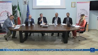 In Prefettura presentatoil progetto Vibo Valentia IN N O V A [upl. by Acirej]