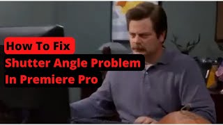 How To Fix Shutter Angle Problem in Transform Effect in Premiere Pro [upl. by Felton]