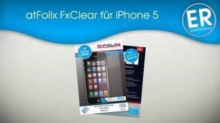 Folix Clear Schutzfolie fürs iPhone 5  Review [upl. by Conney]