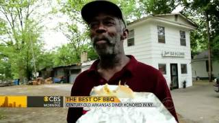 Americas best BBQ Centuryold diner honored [upl. by Eram]