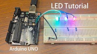 Arduino Tutorial LED Sequential Control Beginner Project [upl. by Elram]