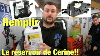 Recharger la Poche  Réservoir✅de Cérine additif pour votre FAP Diesel🔥Filtre à Particule👍 [upl. by Sredna]