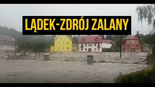 LądekZdrój pod wodą Sytuacja jest katastrofalna [upl. by Tito]