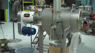 Demo of Centrifugal Sifter Screening Yeast Extract Powder in the Kason Test Lab [upl. by Hayes]