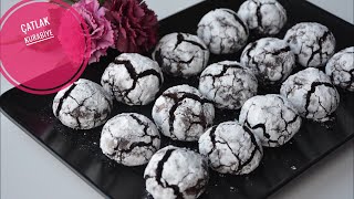 Lezzetinden Çatlayan Browni Tadında Muhteşem Bir KurabiyeBrownie cookies [upl. by Klina]