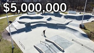 RIDING 5 MILLION SKATEPARK ALONE [upl. by Oiziruam]