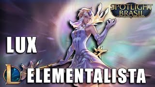 Lux Elementalista  League of Legends Completo [upl. by Pantia]