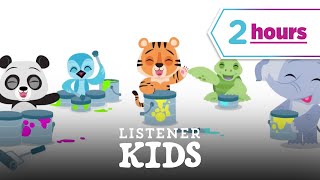 Bible songs for toddlers  2 hours of Listener Kids videos [upl. by Ahsercel]