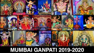 MUMBAI GANPATI 20192020 UMARKHADI CHA RAJA  CHINTAMANI  GANESH GALLI  KHETWADI  GIRGAON FORT [upl. by Weigle]