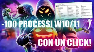 COME AVERE 100 PROCESSI WINDOWS 1011 LATENZA INPUT LAG FPS GUIDA COMPLETA FPS COACHING [upl. by Patten]