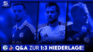 Schalke  Köln 13  Wackelt Geraerts Neue Taktik Wieder Abstiegskampf  S04 QampA zum Spieltag [upl. by Chickie]