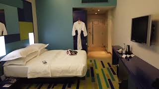 Dubai International Airport Hotel at Dubai Airport standard deluxe room tour [upl. by Roselin]